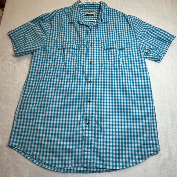 Magellan Outdoors Other - Magellan Outdoors Blue Checkered Button Down Casual Shirt